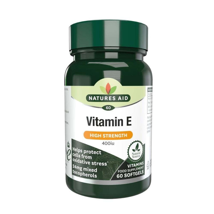 Витамин Е Натурален  / Natural Vitamin E 400iu 60 меки капсули