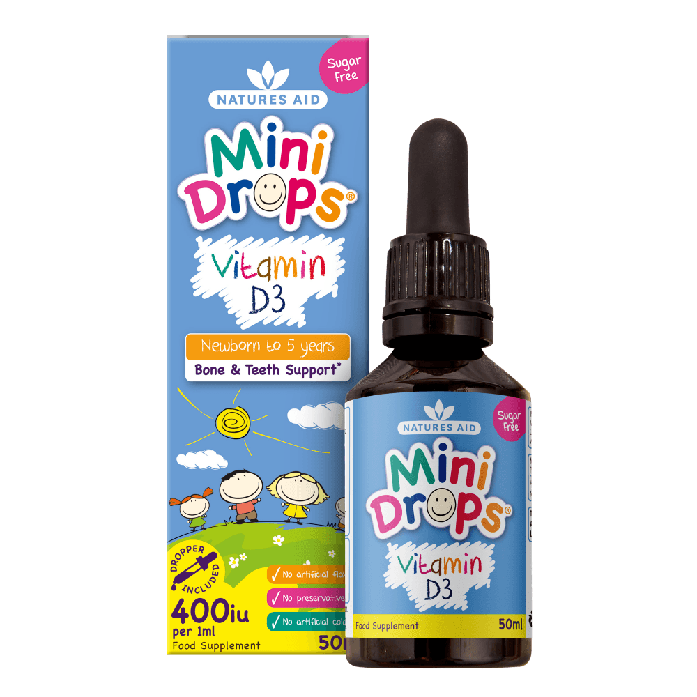 Витамин Д3 капки за деца / Mini Drops Vitamin D3 50ml