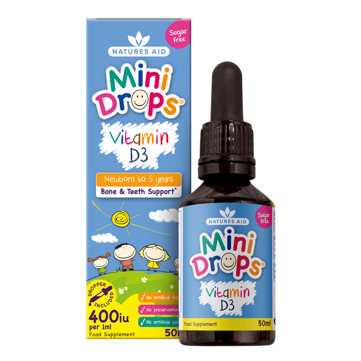 Витамин Д3 капки за деца / Mini Drops Vitamin D3 50ml