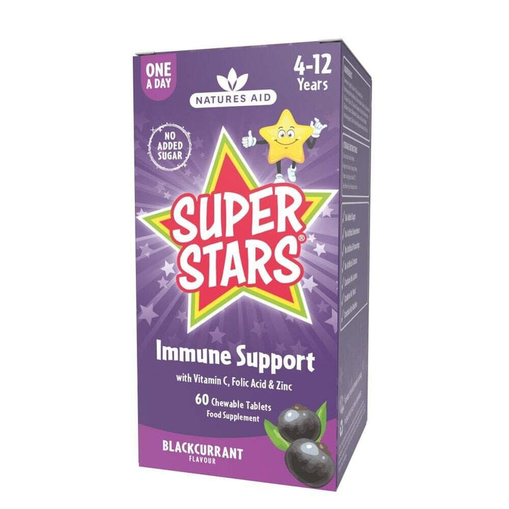 Имунна формула с черен бъз за деца / Super Stars Immune Support 60 дъвчащи таблетки