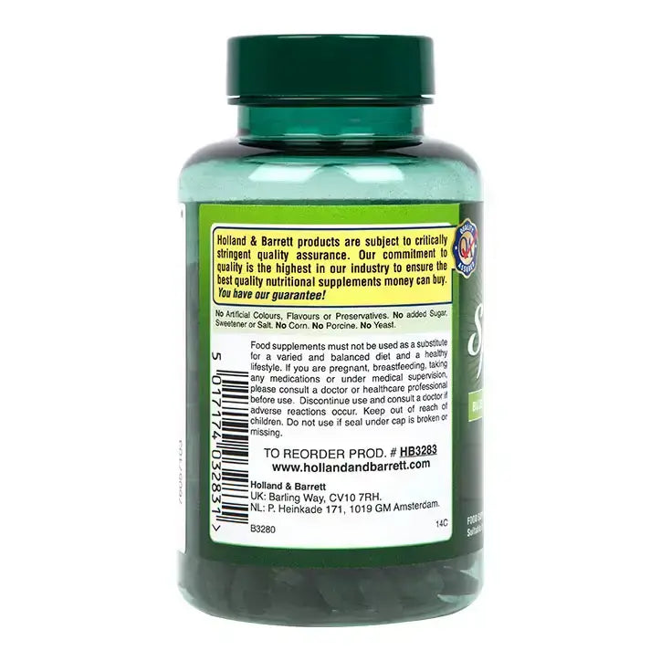 Спирулина / Spirulina 500mg 200 tablets