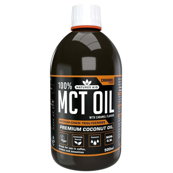 Фракционирано кокосово масло / MCT 100% Premium Coconut Oil 500ml Caramel