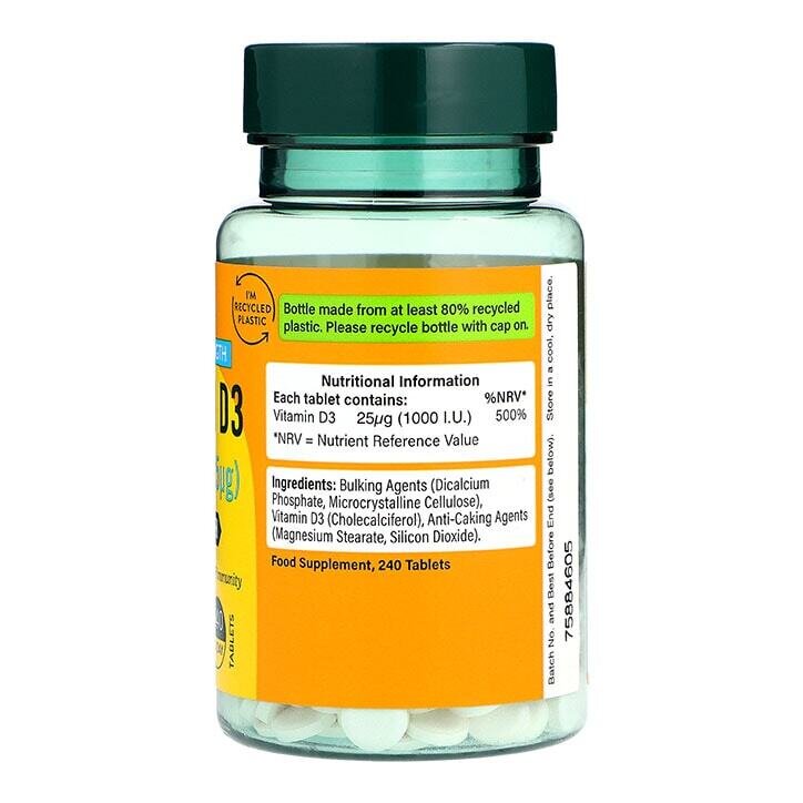 Витамин Д3 / Vitamin D3 1000 I.U. 240 tablets