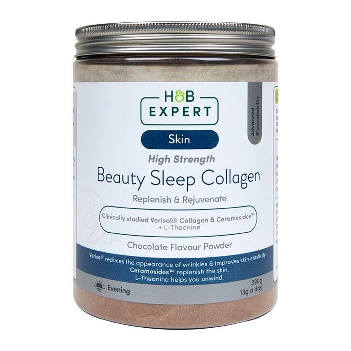 Разкрасяващ колаген за сън с вкус на шоколад / Expert Beauty Sleep Collagen Chocolate 390g