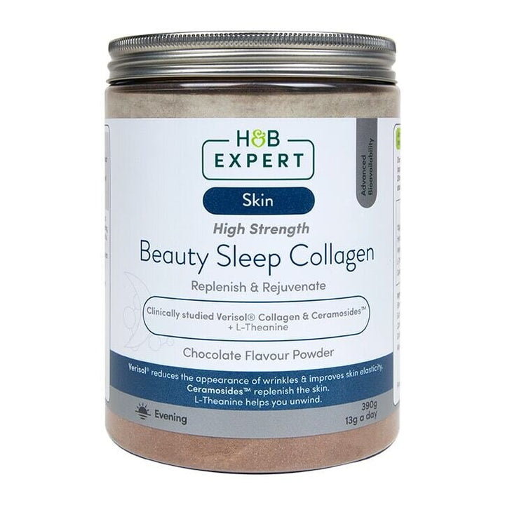 Разкрасяващ колаген за сън с вкус на шоколад / Expert Beauty Sleep Collagen Chocolate 390g