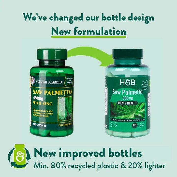 Сао Палмето 450mg + Цинк / Saw Palmetto with Zinc 60 Vcaps