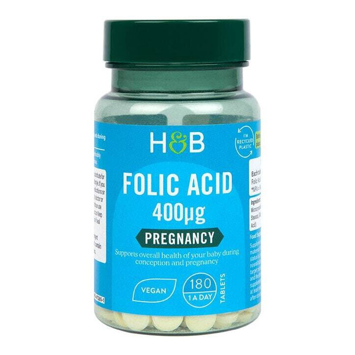 Фолиева киселина / Folic Acid 400mcg 180 tablets