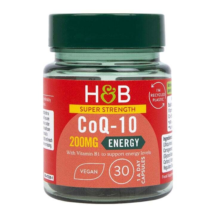 Коензим (CoEnzyme Q10) максимална сила 200mg 30 capsules