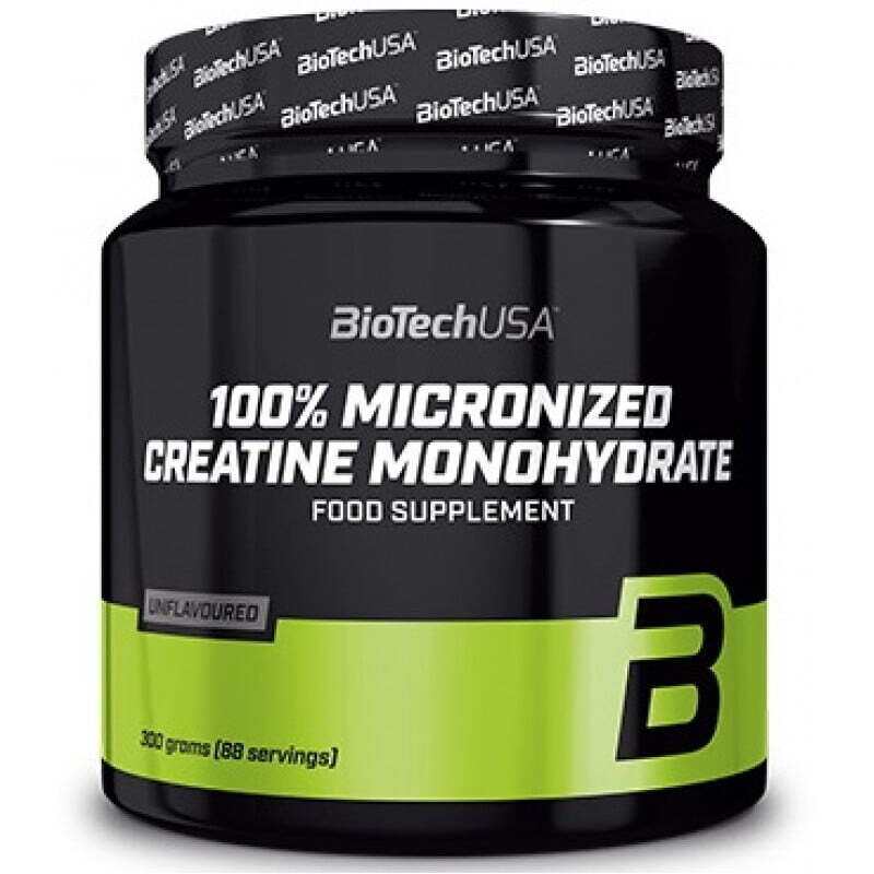 Biotech USA 100% Creatine Monohydrate (креатин монохидрат на прах) 300g