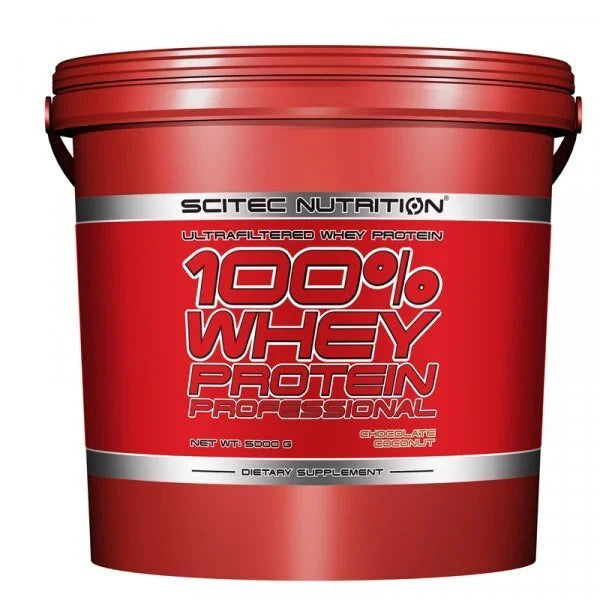 SCITEC 100% Whey Protein Professional суроватъчен протеин 5000г