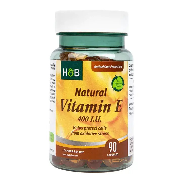 Витамин Е натурален / Natural Vitamin E 400 I.U. 90 capsules