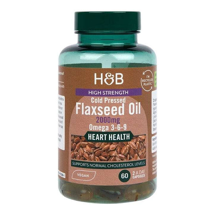 Омега 3 6 9 Ленено масло / Omega 3 6 9 Flaxseed Oil 1000mg 60 capsules