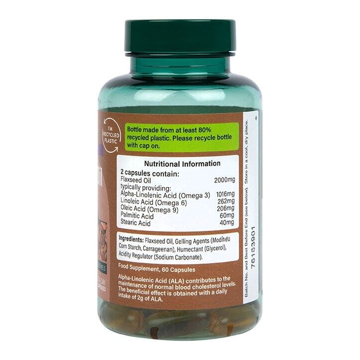 Омега 3 6 9 Ленено масло / Omega 3 6 9 Flaxseed Oil 1000mg 60 capsules