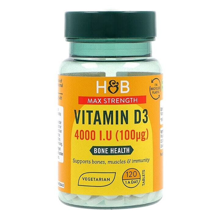 Витамин Д3 / Vitamin D3 4000 I.U. 120 tablets