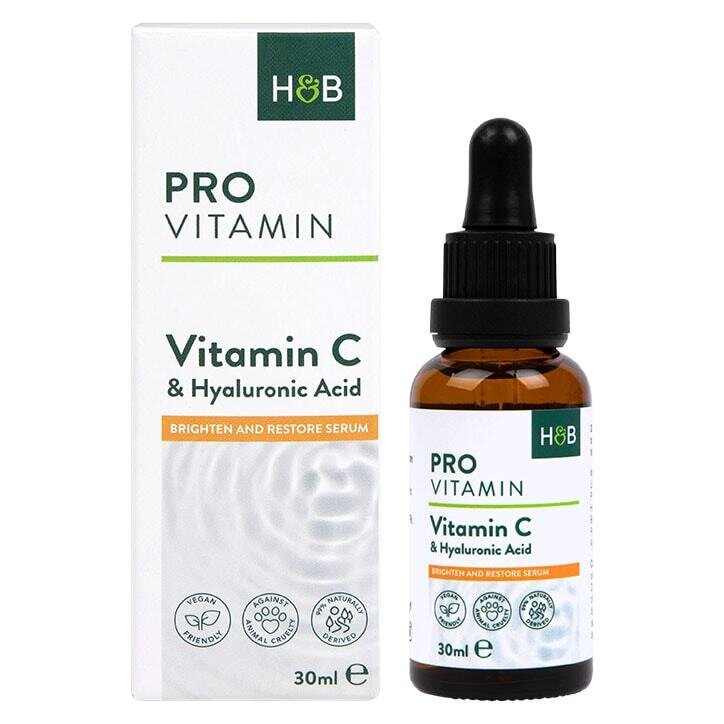 Vitamin C + Hyaluronic Acid Serum / Натурален хиалуронов серум с витамин С 30ml