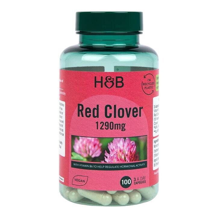 Червена детелина / Red Clover Blossoms 430mg 100 capsules