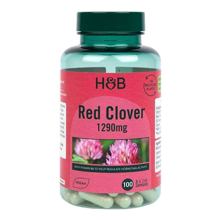 Червена детелина / Red Clover Blossoms 430mg 100 capsules