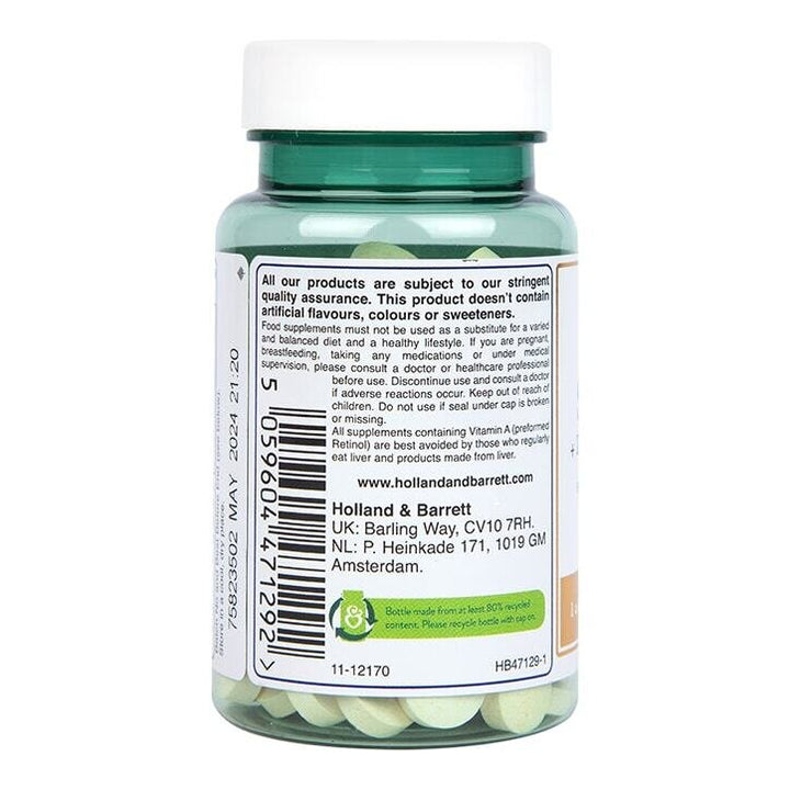 Селен с витамини и цинк / Selenium Plus Zinc 120 tablets