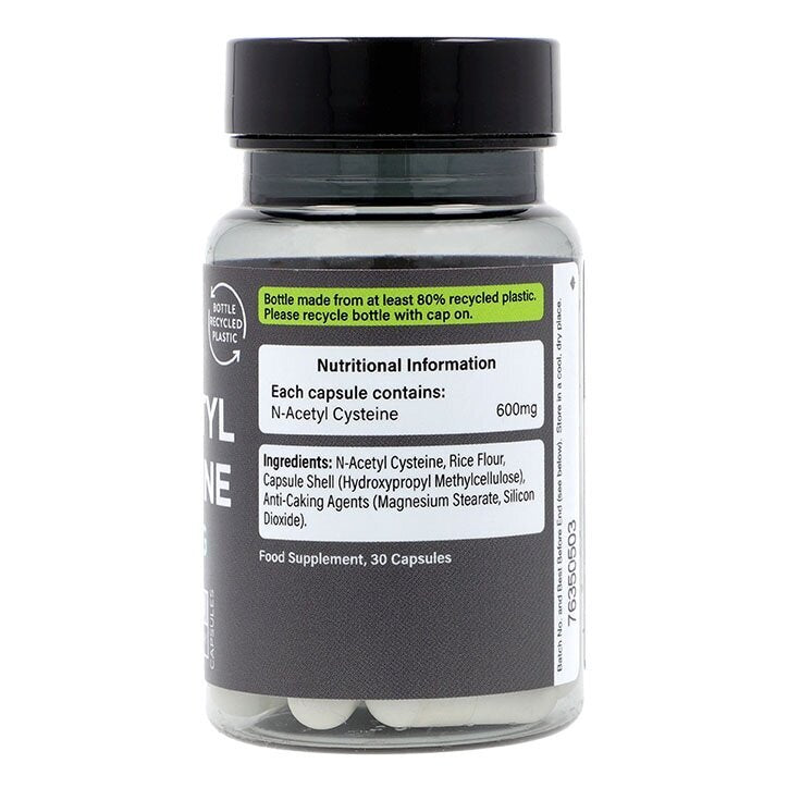 Н-ацетил цистеин / N-Acetyl Cysteine 600mg 30 Vcaps