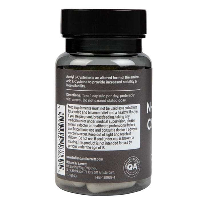 Н-ацетил цистеин / N-Acetyl Cysteine 600mg 30 Vcaps