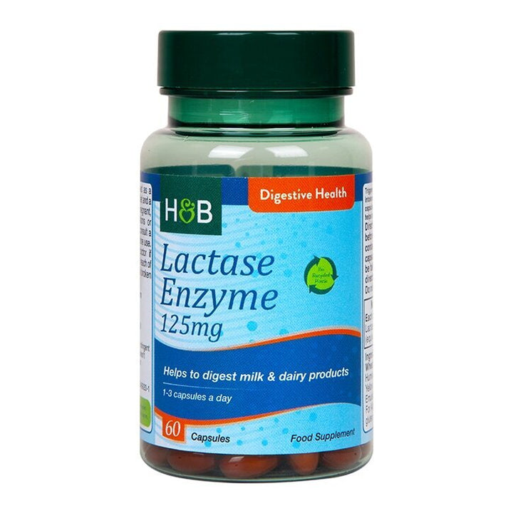 Лактаза ензими / Super Lactase Enzyme 125mg 60 capsules