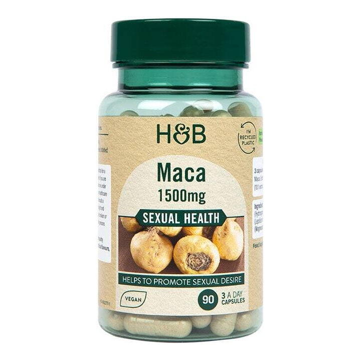 Мака екстракт от корен  / Maca Root Extract 500mg 90 capsules