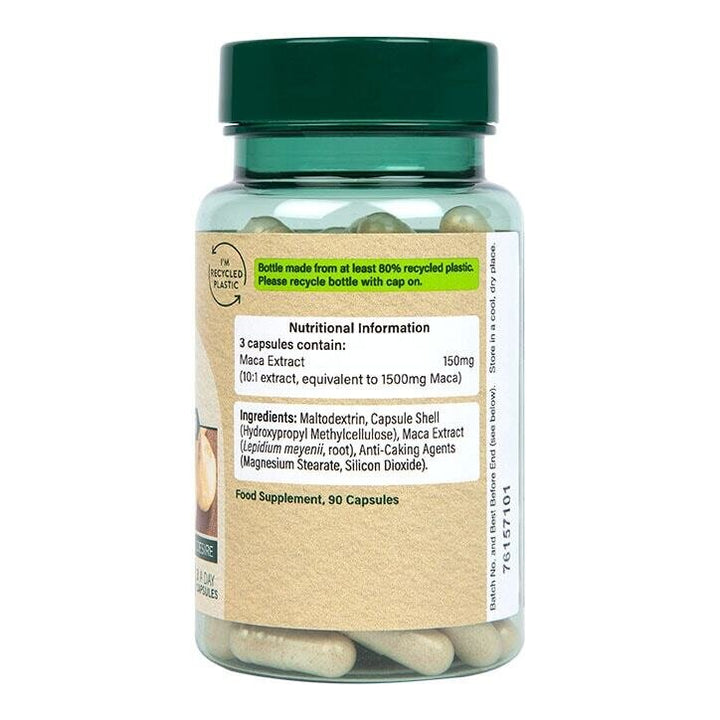 Мака екстракт от корен  / Maca Root Extract 500mg 90 capsules