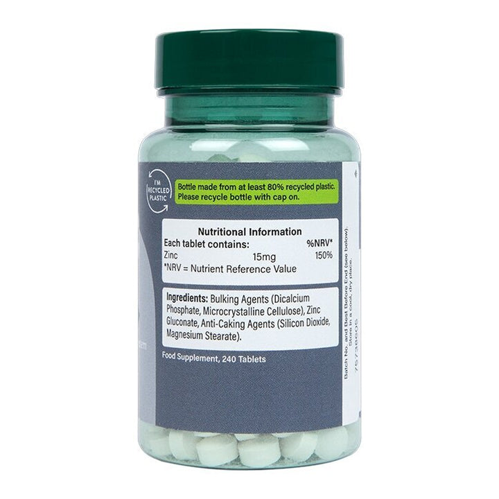 Цинк Глюконат / Zinc Gluconate 15mg 240 Vtabs
