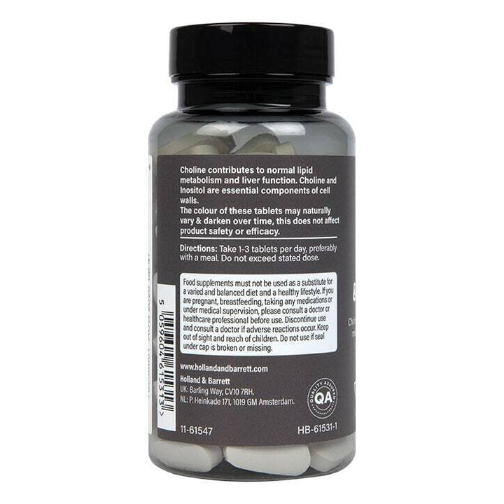Холин и Инозитол (Витамин В4 + В8) (Choline Inositol) 100 таблетки