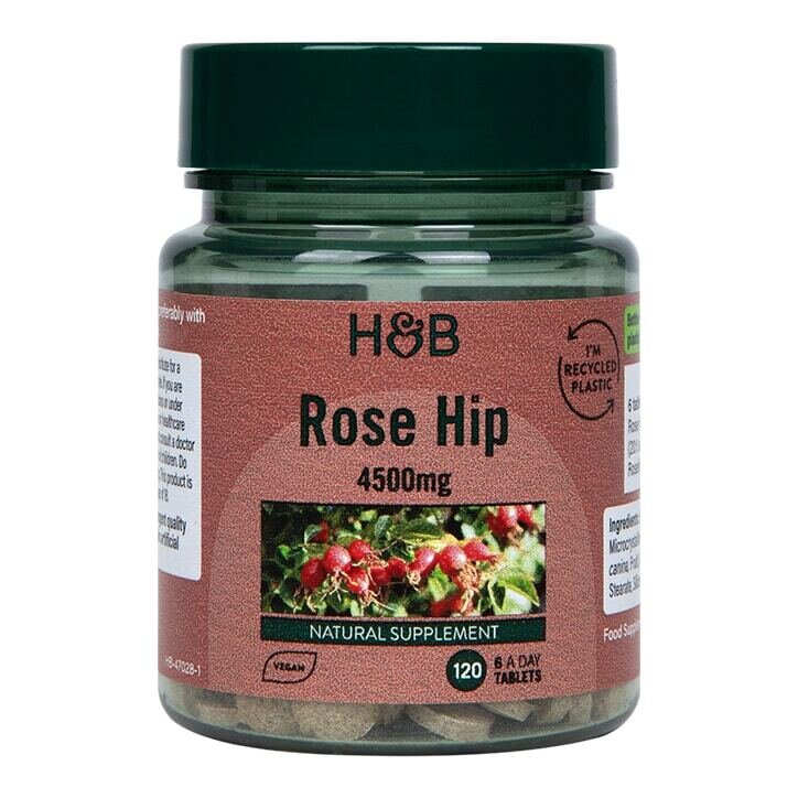 Екстракт от шипки / Rose Hip 750 mg 120 tablets