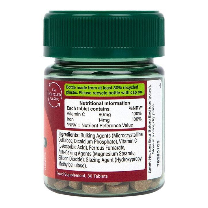 Желязо и витамин C / Iron and Vitamin C 30 tablets