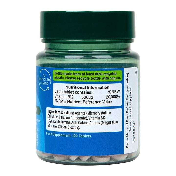 Витамин Б12 / Vitamin B12 500mcg 120 tablets