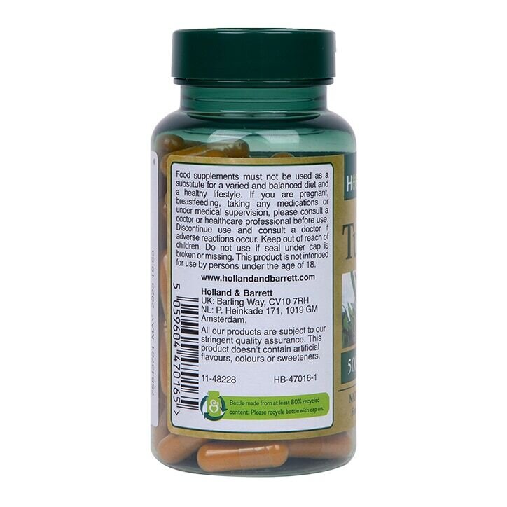 Куркума / Turmeric 500mg 90 capsules