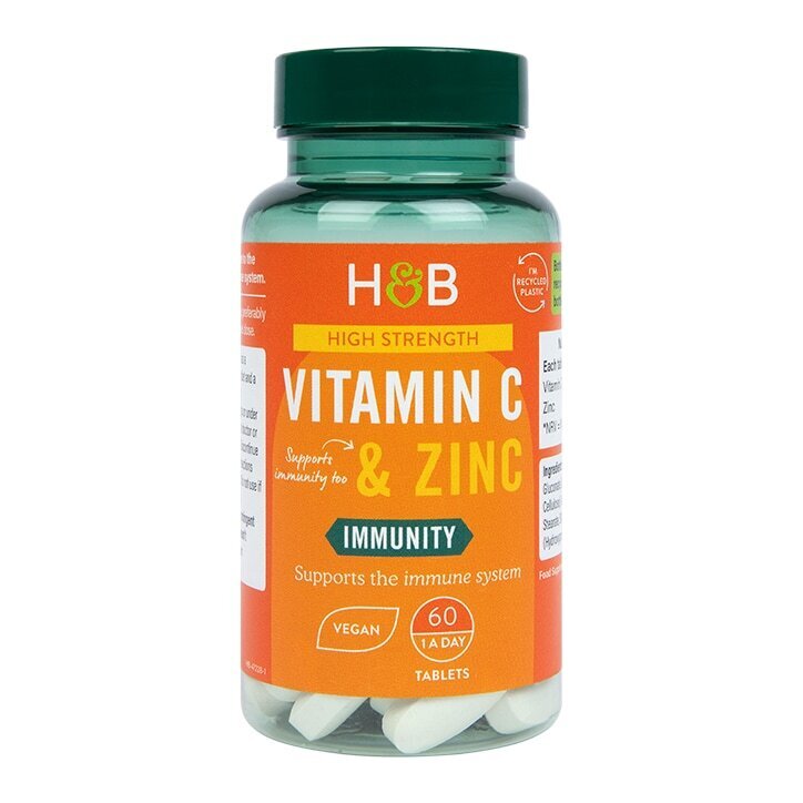 Витамин С + Цинк / Vitamin C 1000 mg + Zinc 20 mg 60 tablets
