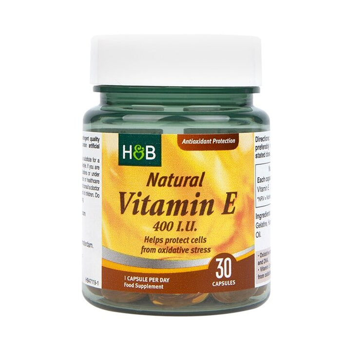 Витамин Е Натурален / Natural Vitamin E 400 I.U. 30 capsules