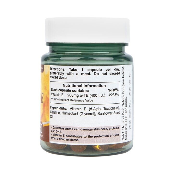 Витамин Е Натурален / Natural Vitamin E 400 I.U. 30 capsules