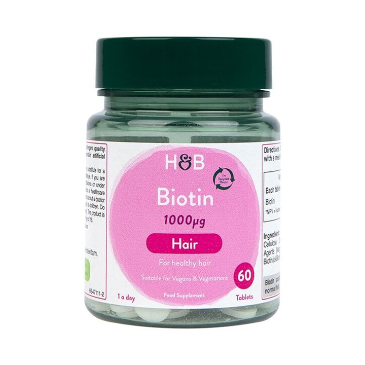 Биотин / Biotin 1000mcg 60 tablets