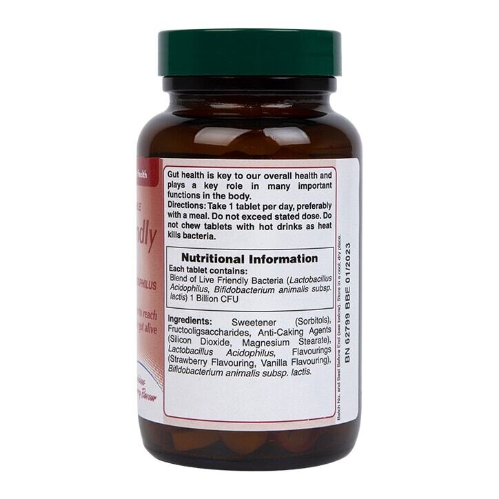 Пробиотик с Ацидофилус (Chewable Acidophilus Strawberry 1 Billion) 1млрд. 120 дъвчащи таблетки