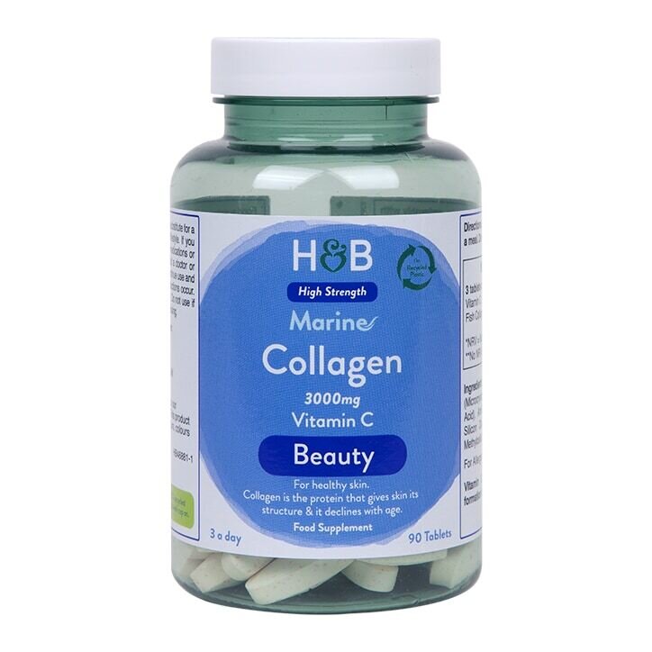 Рибен колаген / Marine Collagen with Vitamin C 1000mg 90 tablets