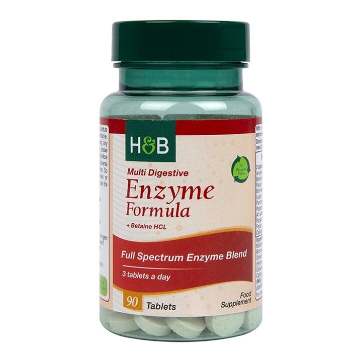 Широкоспектърни храносмилателни ензими (Multi Digestive Enzyme Formula) 90 таблетки