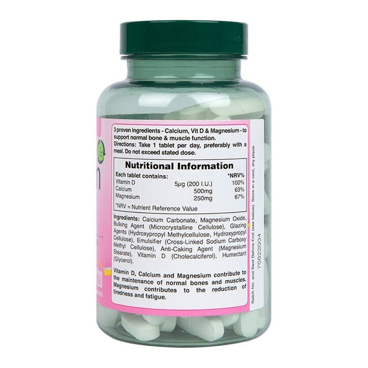 Калций магнезий и витамин Д3 (Calcium, Magnesium &amp; Vitamin D3) 120 таблетки