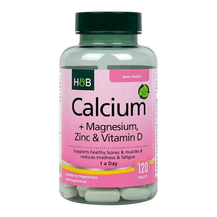 Калций, магнезий, цинк и витамин Д3 / Calcium, Magnesium, Zinc &amp; Vitamin D3 120 таблетки