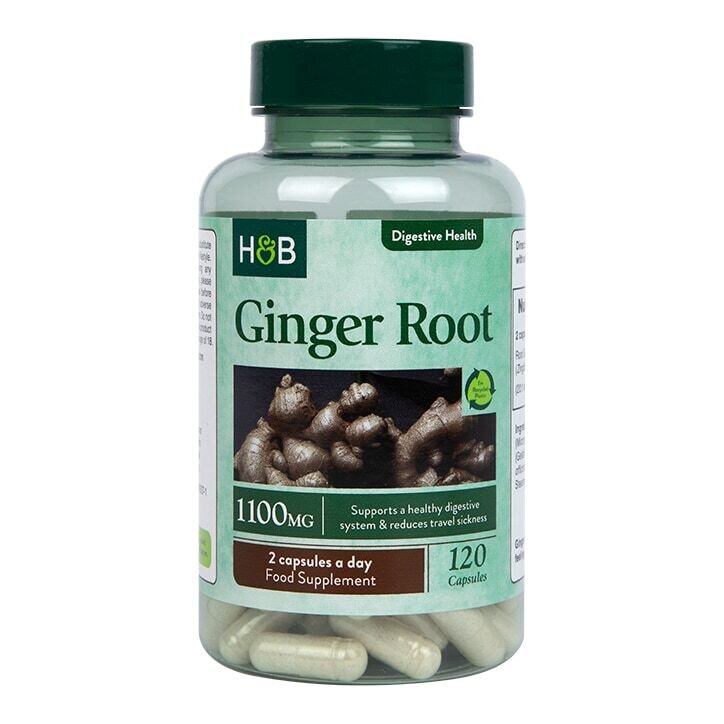 Kорен от джинджифил (Ginger Root) 484 мг 120 капсули
