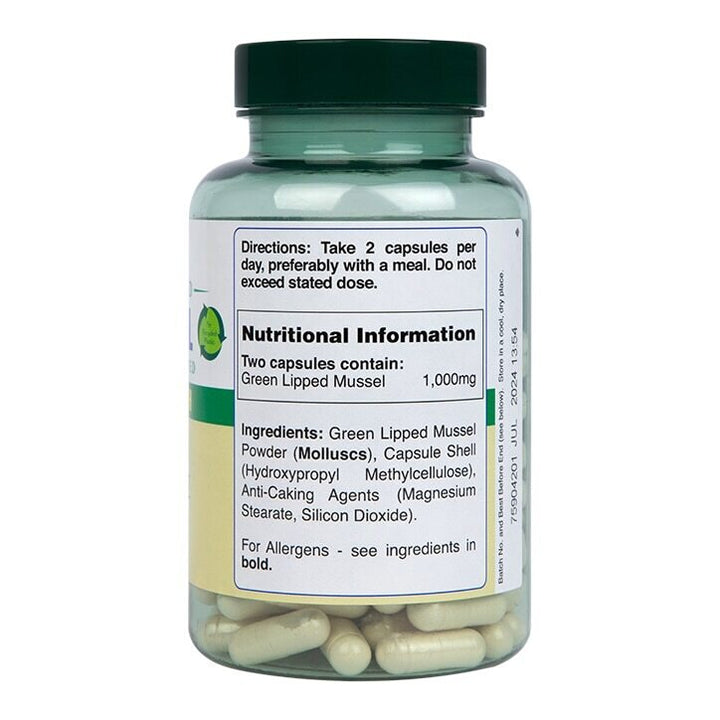 Зеленоуста мида (Green Lipped Mussel) 500mg 120 capsules