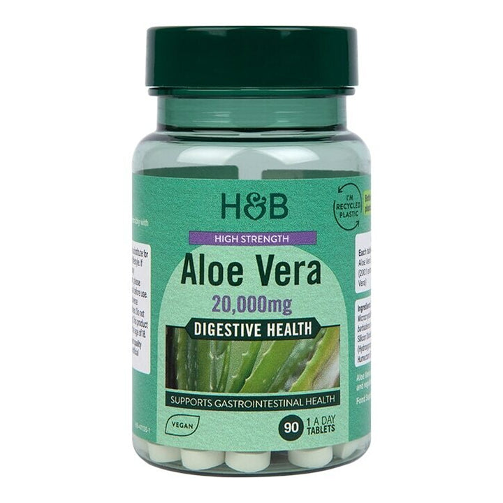 Алое Вера Гел / High Strength Aloe Vera 10,000mg 90 tablets
