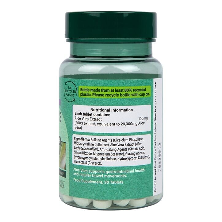 Алое Вера Гел / High Strength Aloe Vera 10,000mg 90 tablets