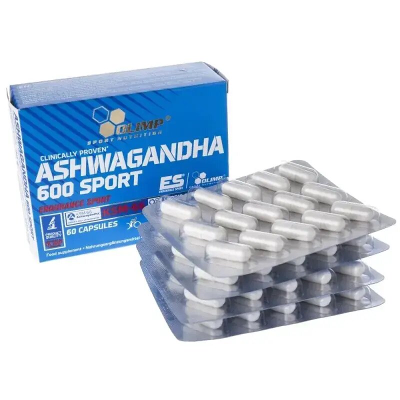 Ашваганда екстракт от корен (Ashwagandha KSM-66) 300mg 60 капсули