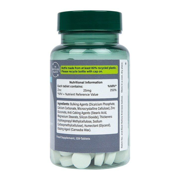 Цинк / Zinc Gluconate 25mg 120 tablets