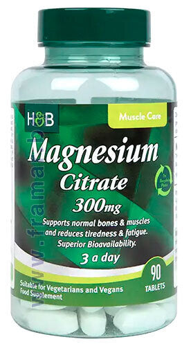 Магнезий Цитрат (Magnesium Citrate) 100mg 90 таблетки