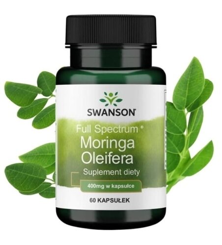 Моринга / Swanson Moringa Oleifera 400mg 60 capsules